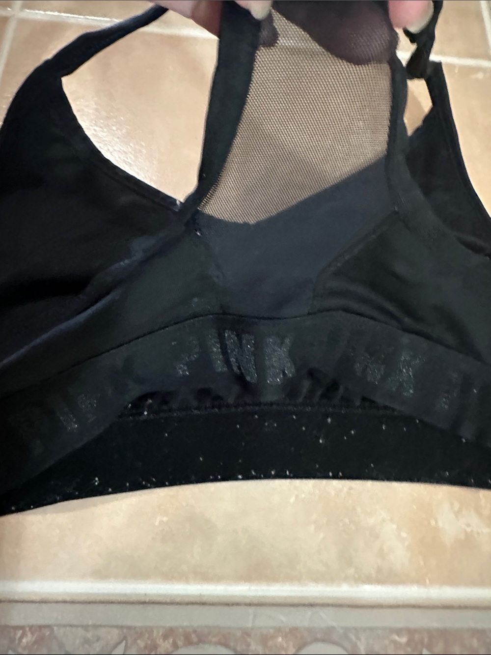 3 VS PINK Black Logo Bralettes - Picture 9 of 12